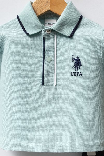 U.S. Polo Assn. U.S. Polo Assn Erkek Bebek Yeşil Bebek Takımları