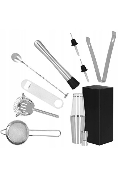 SERSIMO Cocktail Shaker Kit for bartenders 400/700 ml, KI9, 11 pieces