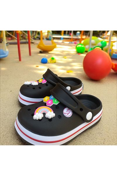 Hızlı Al Children's Cros Sandals Slippers.Garden Beach Pool Daily Children's Cros Slippers