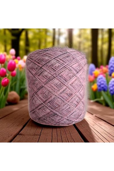 Kırlangıç Kid Moher & Ebruli Viscose Mix Design Hand Knitting Thread 140 Gr