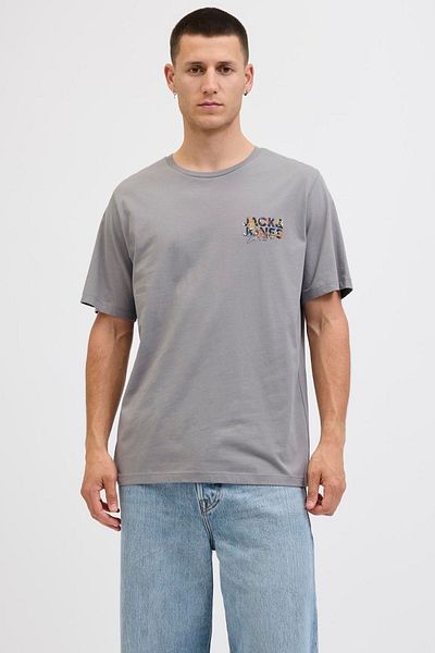 Jack & Jones Ανδρικό μπλουζάκι με τυπωμένο λογότυπο - Geplas