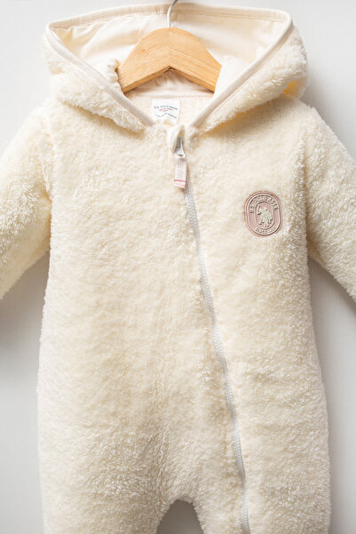 U.S. Polo Assn. U.S. Polo Assn Baby Girl White Jumpsuit