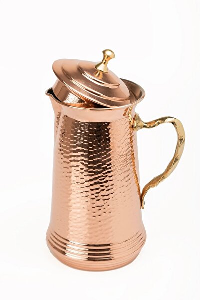 Sabit Bakırcılık Gaziantep Bakır El Dövmeli Sürahi Kalaylı