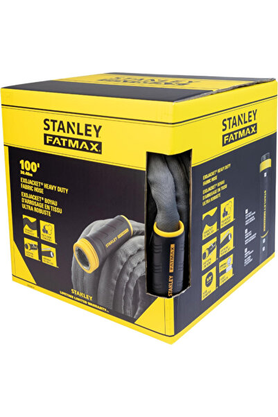 Stanley Fatmax Exo Jacket Heavy Duty Fabric Hose 5/8inch x 100ft