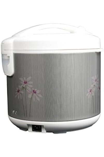 Afra Rice Cooker, 2.8L, Keep-Warm Function, 1000W, High Temperature Protection, Metallic, AF-2810RCM