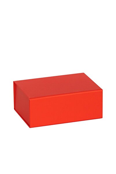 AMBALAJ PAZARI Kırmızı Mıknatıslı Hediye Kutusu 11,5x16x6,5