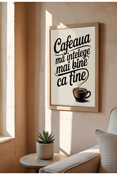 21mxm Tablou cu citat amuzant despre bucătărie – Artă murală cu umor culinar românesc, poster de gătit pentru o casă confortabilă