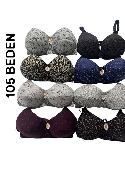 irem içgiyim حمالة صدر نسائية من الإسفنج المنقوش متعددة الألوان من سولستيس للموسم الجديد قطعة واحدة