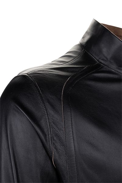 Tamer Tanca Men's Genuine Leather Mink Suede Leather Coat