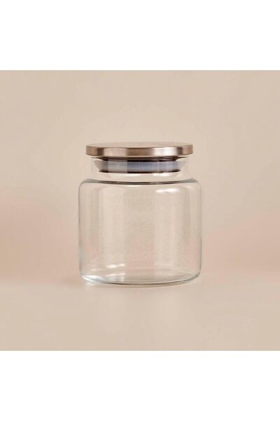 AC BOX Maison Jely Metal Jar with Lid (635 Cc) Ac Box 861931