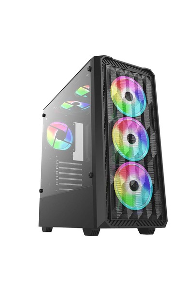 XASER Armor X10 Ryzen 5 5500 16GB Ram 512GB M.2 NVMe SSD 8GB RX580 Masaüstü O...
