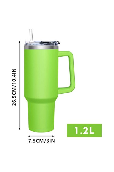 Danex Cana Termos, Danex, pentru Bauturi Calde si Reci, Izolare Termica, Pereti Dubli, cu Maner Ergonomic,