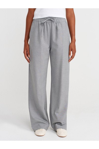 Dilvin 72151 Pijama Pantolon-Gri
