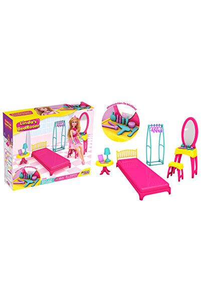 DEDE مجموعة لعب غرفة نوم ليندا 3669