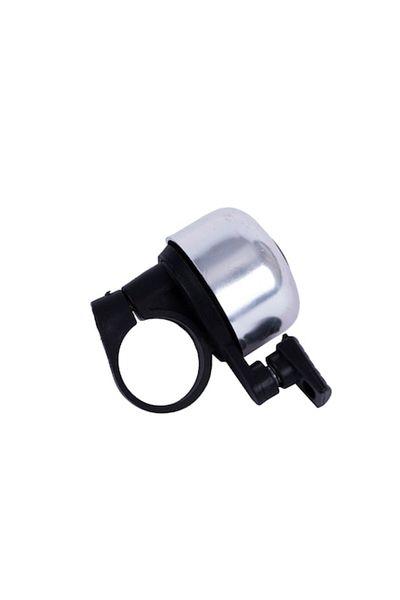 Rao Sonerie mecanică mini pentru bicicletă, aluminiu 3 cm, culoare argintie