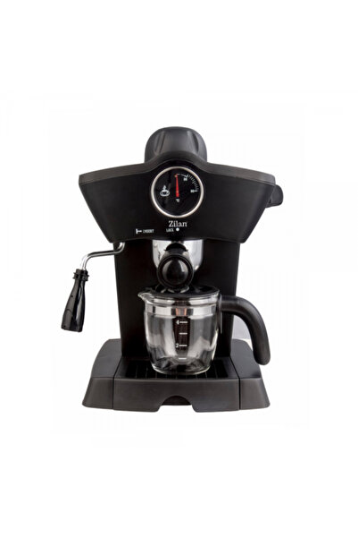 Zilan Espressor manual, putere 800W, capacitate 240ml, indicator de temperatură, negru / ZLN 2854