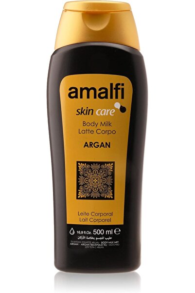 AMALFİ لوشن للجسم بزيت الأرغان للبشرة العادية والجافة، 500 مل