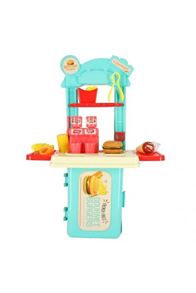 Ikonka Bucătărie pliabilă pentru copii în valiză