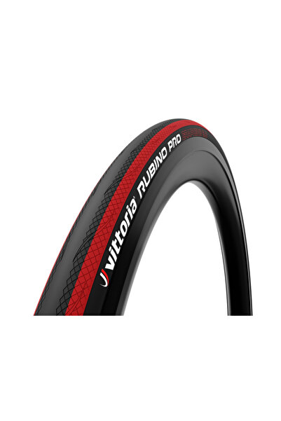 Vittoria Rubino Pro IV Graphene 700 x 25c Folding Bike Tire Red