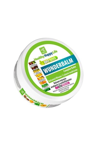 Healthy & Happy Balsam Analgezic si din 12 Plante Medicinale 100 ml