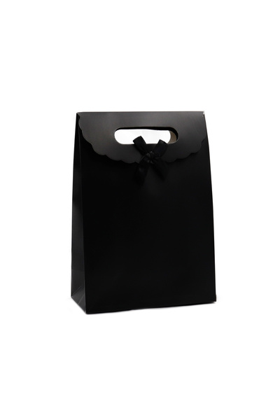 repro design 19X27 cm Small Size Colorful Envelope Model Velcro Cardboard Bag 1 Piece (Black)