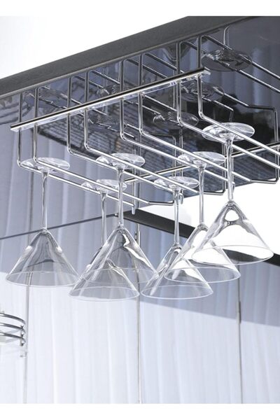 AC BOX Goblet Hanger (2 Sections)-Chrome Ac Box 861931