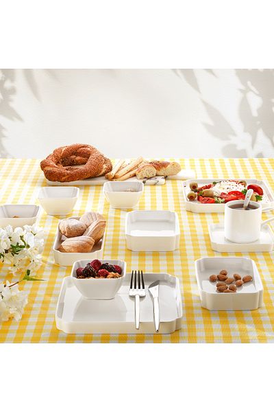Schafer Hannah Breakfast Set 32 Pieces-White