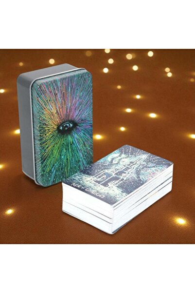 Kuzey Tacı بطاقة جيمس آر إيدز ذا بريزما فيجنز ميتال بوكس ​​تارو بتصميم خاص لكبار الشخصيات