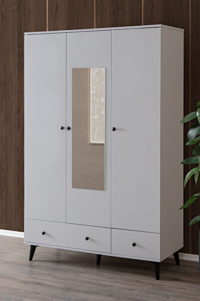 Setay Gardırop, Bianca 3 Kapaklı Aynalı Dolap