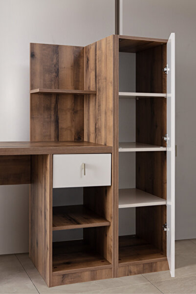 Setay Bilgisayar Masası, Megan Çalışma Masası, Kitaplık