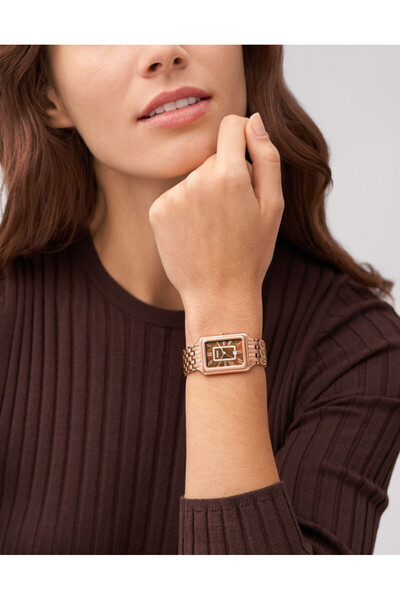 Fossil Ceas de dama Raquel Three Hand Date ES5323