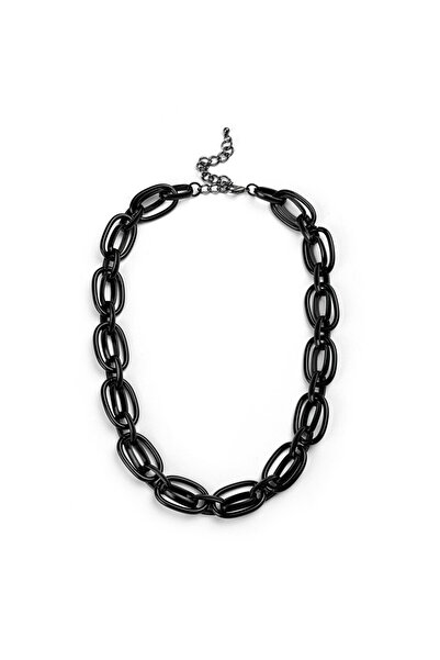 Twist İÇ İÇE GEÇMİŞ METAL ZİNCİR KOLYE