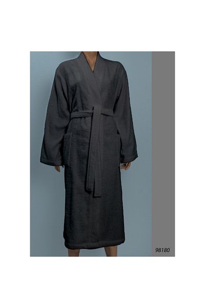MTS Pocket Detail Cotton Bathrobe Medium/Large