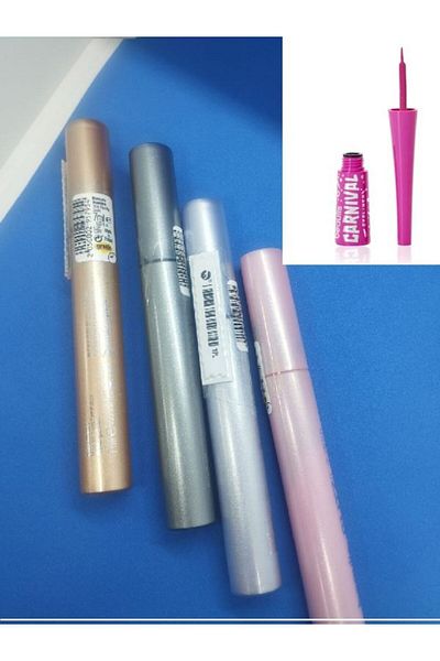 beaulis Glitzlash Silvery Masacara Glitz Lash Eyeliner with Gift