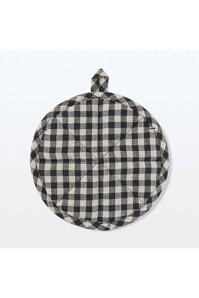 Muji Plain Weave Linen Pot Holder & Trivet