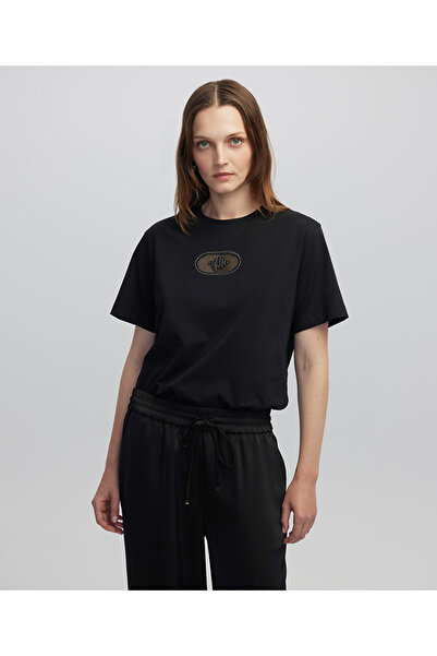 İpekyol Monogram Embroidery T-Shirt