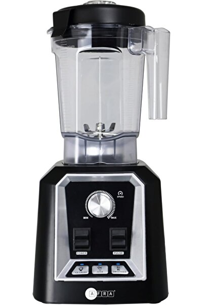Afra Professional Blender, 1600W High-speed Copper motor, Food grade 6 PCS SUS blades, 2L Unbreakabl