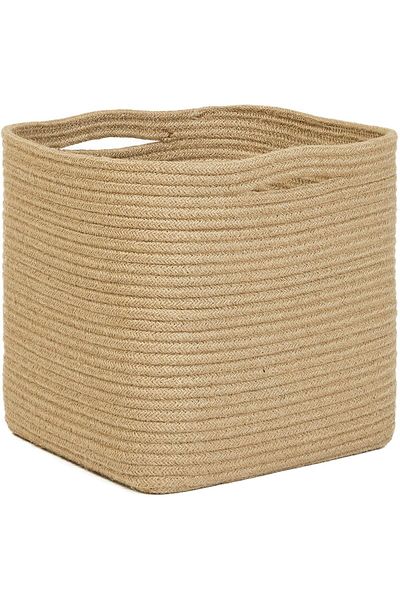 AC BOX Home Textile Jute Basket 30 X 30 X 30 cm Ac Box 861931