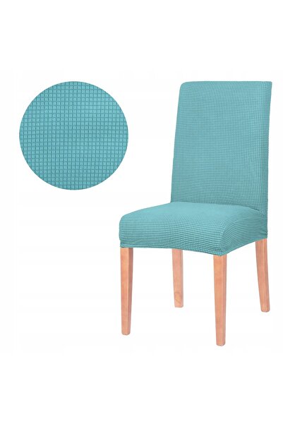 SERSIMO Husa universala pentru scaun, marime universala, poliester si spandex, 45 cm x 60 cm, albastru