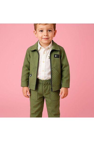 EGELİMODA Triple Shirt Pants Men's Tracksuit Children's Set