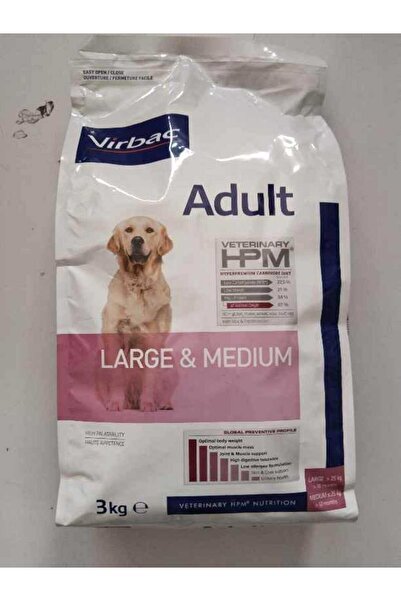 Virbac Adult Large Medium Köpek Maması 3 KG