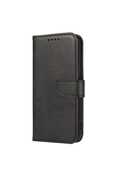 OEM Husa Flip Cover Wallet Stand compatibila cu Samsung Galaxy A14 5G (Negru)