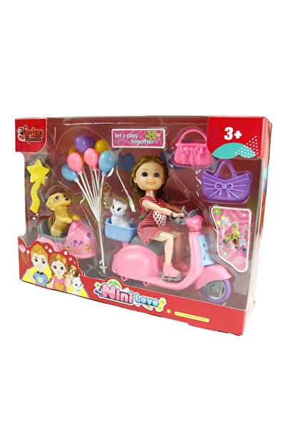 Banadabak NİNİ LOVE 55807 CHELSEA BEBEK KÖPEKLİ BALONLU MOTORSİKLETLİ 3+ ( 1 ...