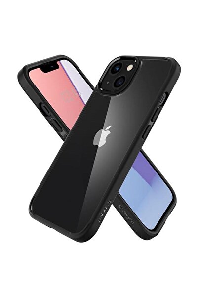Spigen Husă spate Ultra Hybrid ACS03523 pentru iPhone 13 (negru)