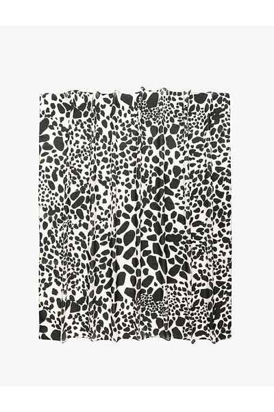 Koton Square Leopard Shawl