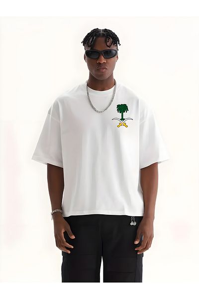 aynewmoda Copy - Berserk Ambition Printed Round Neck Long Sleeve T-Shirt with Cartoon Pattern