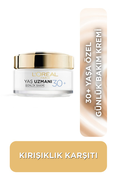 L'Oreal Paris Kırışıklık ve İnce Çizgi Karşıtı Yaş Uzmanı 30+ Aydınlatıcı ve ...