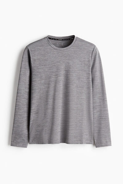 H&M Uzun Kollu Spor Üstü DryMove™