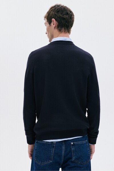 H&M İnce Triko Kazak Regular Fit