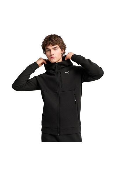 Puma 629674-01 Pumatech Full-Zip Hoodie Men's Jacket Black